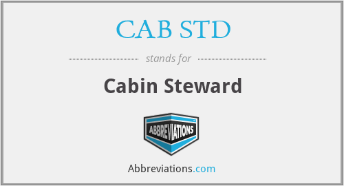 CAB STD - Cabin Steward